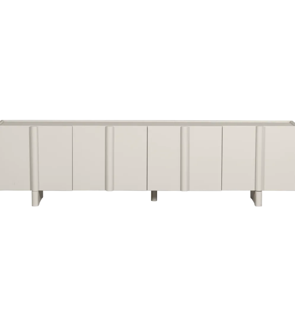 Stolik pod TV BASU 200 cm drewno sosny dust