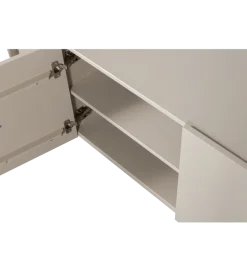Stolik pod TV BASU 152 cm drewno sosny dust