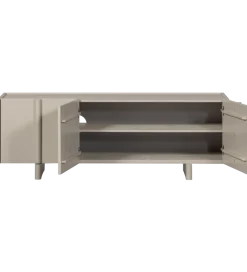 Stolik pod TV BASU 152 cm drewno sosny dust
