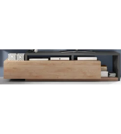 Stolik pod TV BOTA 219 cm dąb Ribbec