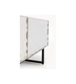Stolik pod TV CARINO 150 cm srebrna