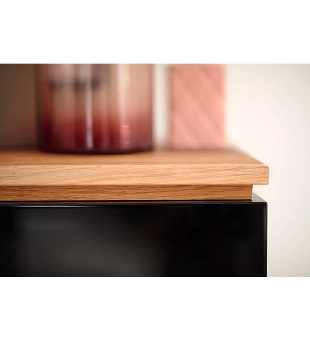 Stolik pod TV CHIARO 200 Cm Czarny