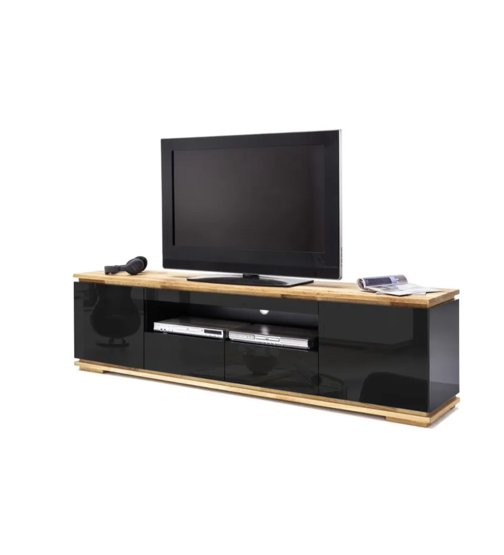 Stolik pod TV CHIARO 200 Cm Czarny
