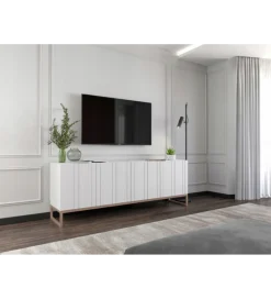 Stolik pod Tv ELPIS 150 cm biały