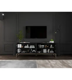 Stolik pod Tv ELPIS 150 cm czarny