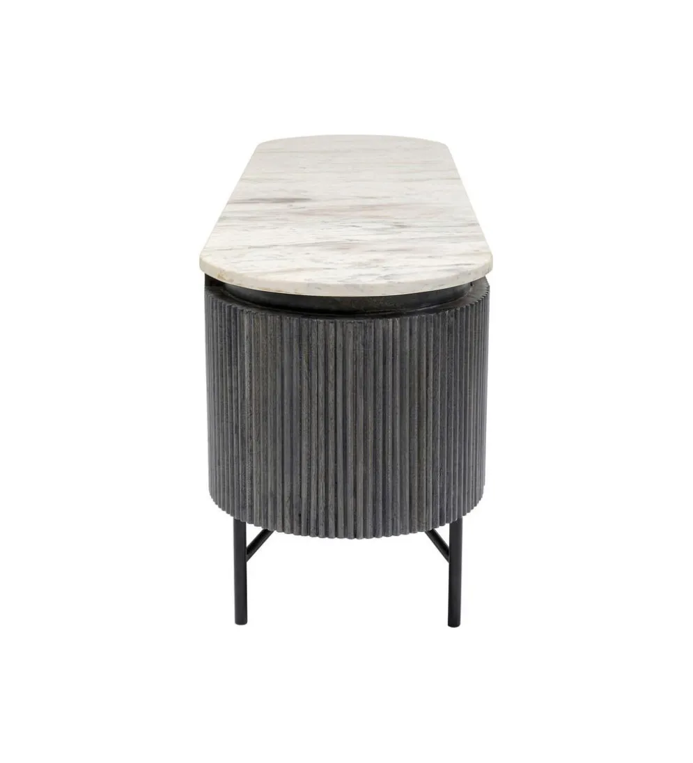 Stolik pod TV Glenn 150 cm antracytowy