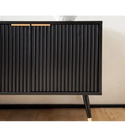 Stolik pod TV GLIMER 150 cm czarny