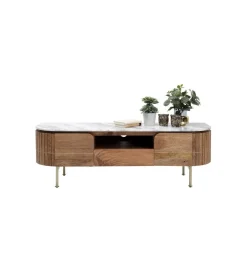 Stolik pod TV  GRACE 145 cm drewno mango