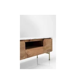 Stolik pod TV  GRACE 145 cm drewno mango