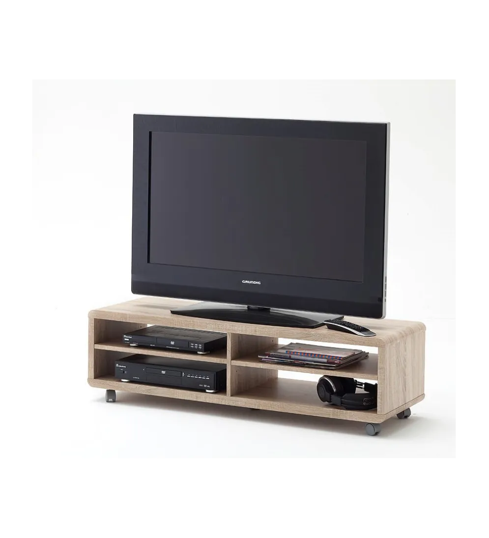 Stolik pod TV JEFF II 120 cm dąb sonoma