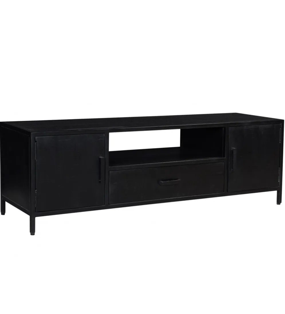 Stolik pod TV KALIA 160 cm czarny