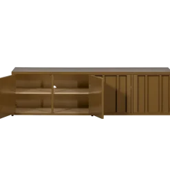 Stolik pod TV LEVEL 160 cm miodowy