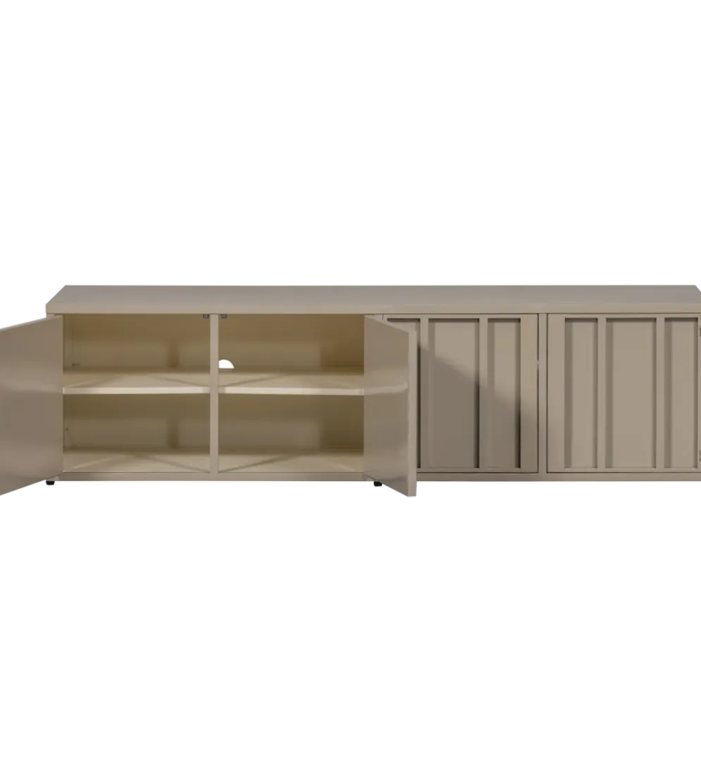 Stolik pod TV LEVEL 160 cm piaskowy
