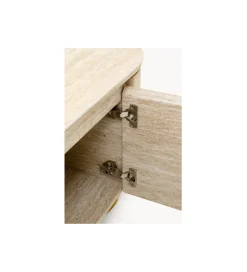 Stolik pod TV LINNEA 160 x 45 cm naturalny