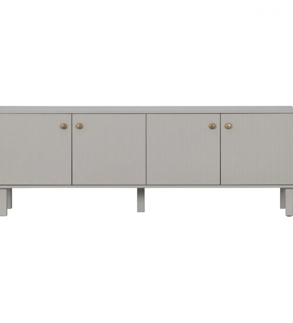 Stolik pod TV MADU 160 cm drewno sosny szary