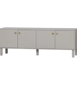 Stolik pod TV MADU 160 cm drewno sosny szary