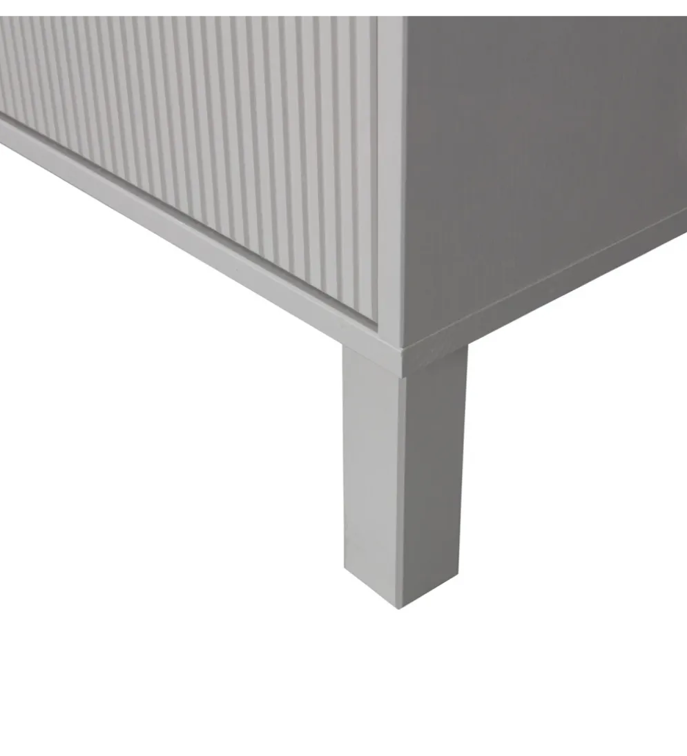 Stolik pod TV MADU 160 cm drewno sosny szary