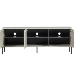 Stolik pod TV NEW GRAVURE 150 cm drewno sosny dust