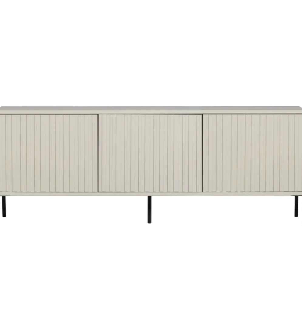 Stolik pod TV NEW GRAVURE 150 cm drewno sosny dust