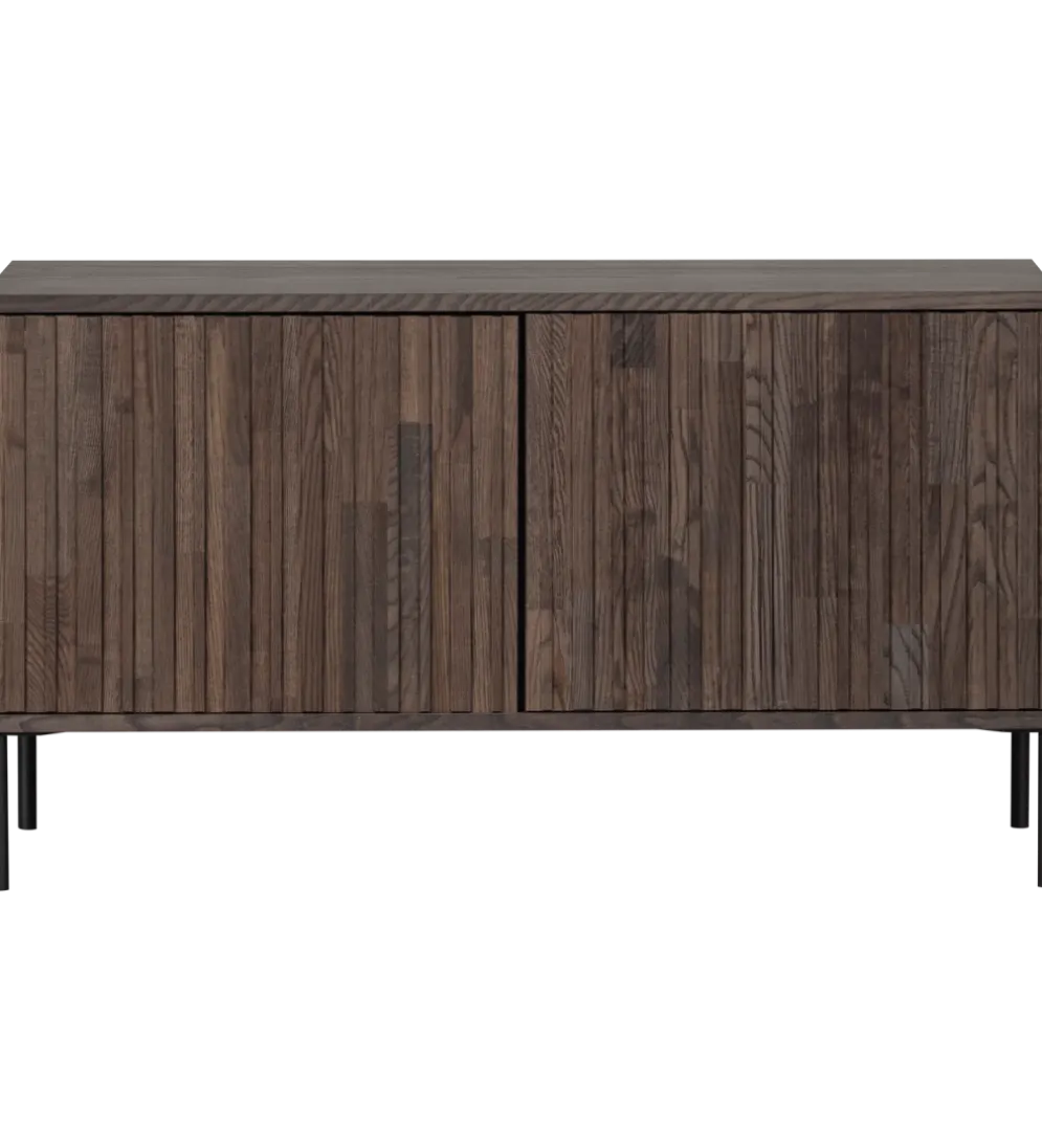 Stolik pod TV NEW GRAVURE 100 cm drewno jesion