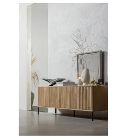 Stolik pod TV NEW GRAVURE 150 cm drewno dębu naturalny