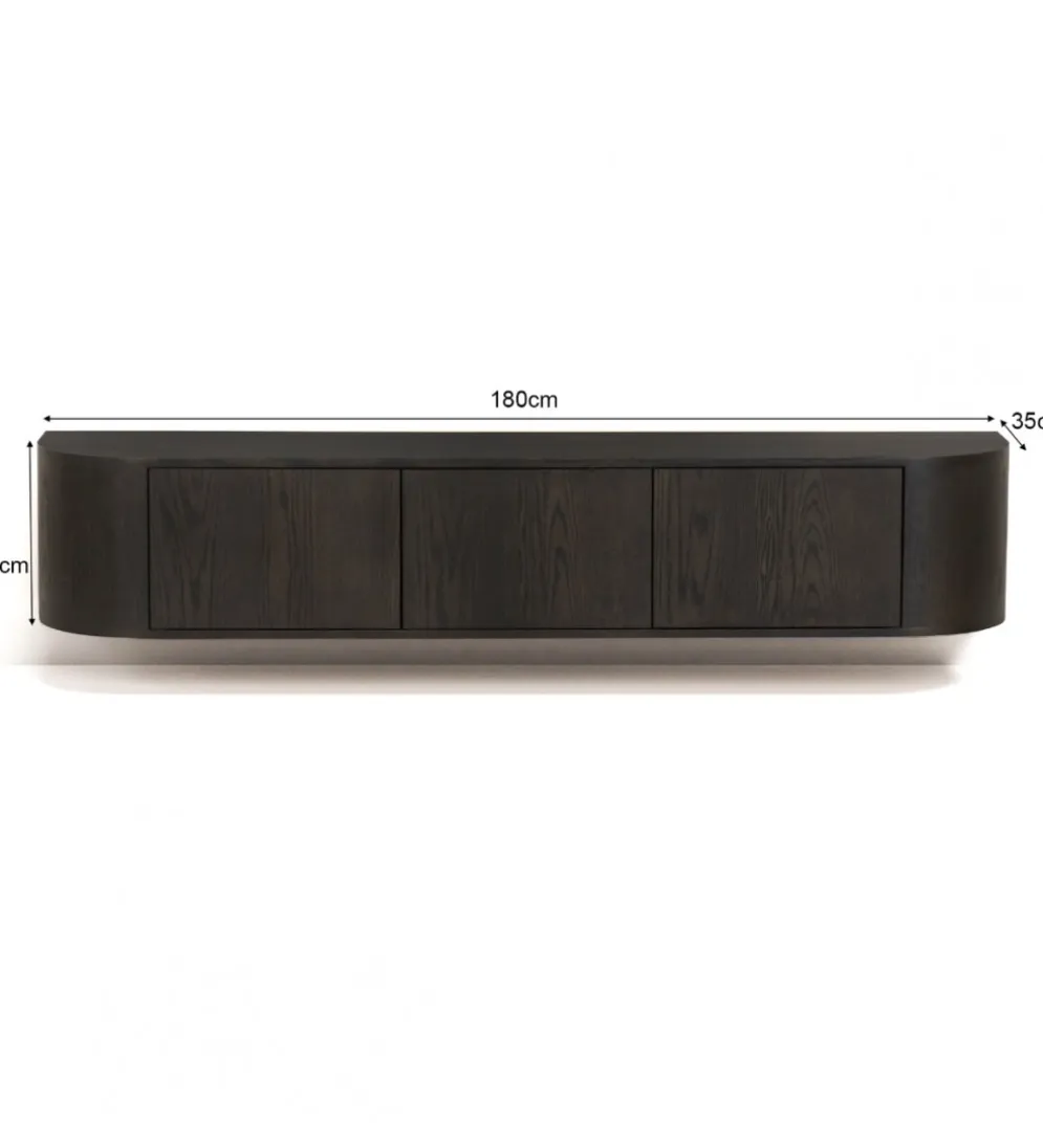 Stolik pod TV NOVERO ZWEVEND 180 cm espresso