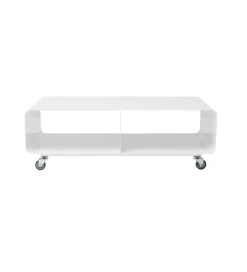 Stolik pod TV PORTABLE 90 cm biały