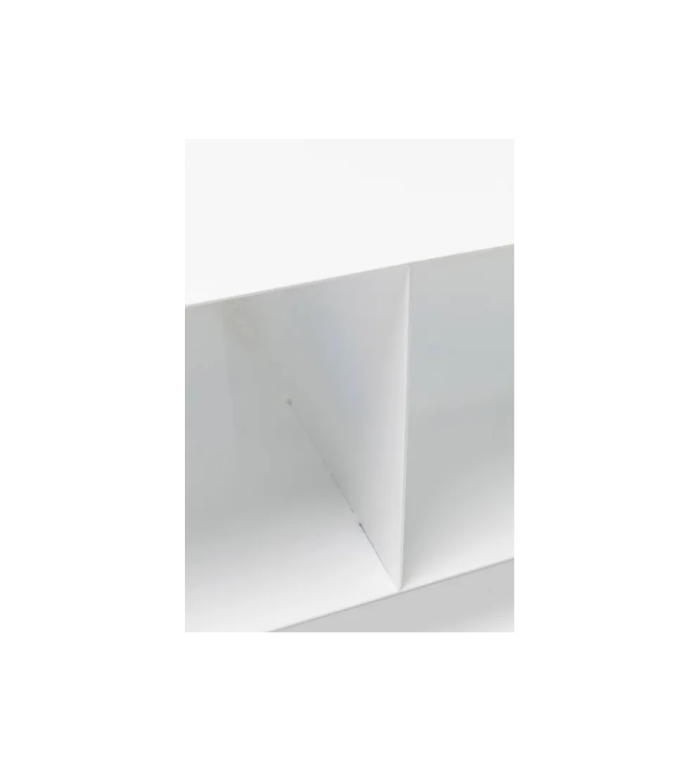 Stolik pod TV PORTABLE 90 cm biały