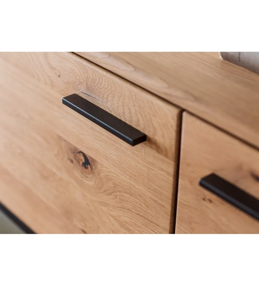 Stolik pod TV PORTLAND 224 cm dębowy