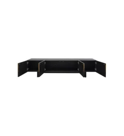 Stolik pod TV PREZIOSO 180 cm czarna