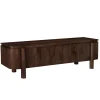 Stolik pod TV SALANO 170 cm drewno mango brązowa