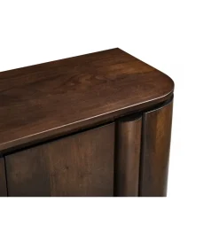 Stolik pod TV SALANO 170 cm drewno mango brązowa