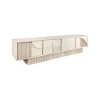 Stolik pod TV TOMES 200 cm drewno mango