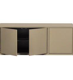 Stolik pod TV TURNER 120 cm drewno sosny mud