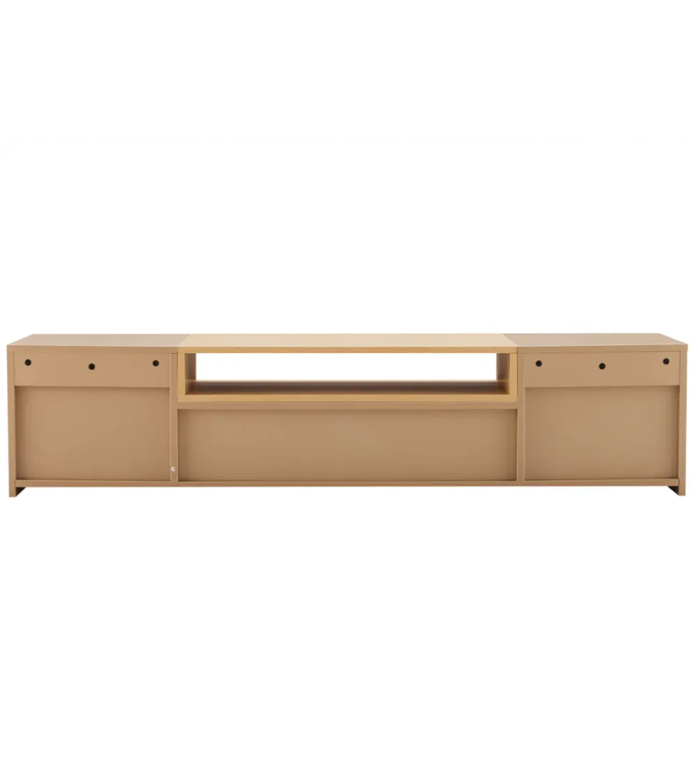 Stolik pod TV wiszący LOFT 160 cm beżowa naturalna