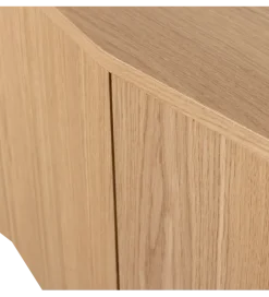 Stolik pod TV ZUMA 200 cm drewno dębu naturalna