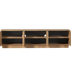 Stolik pod TV ZUMA 200 cm drewno dębu naturalna