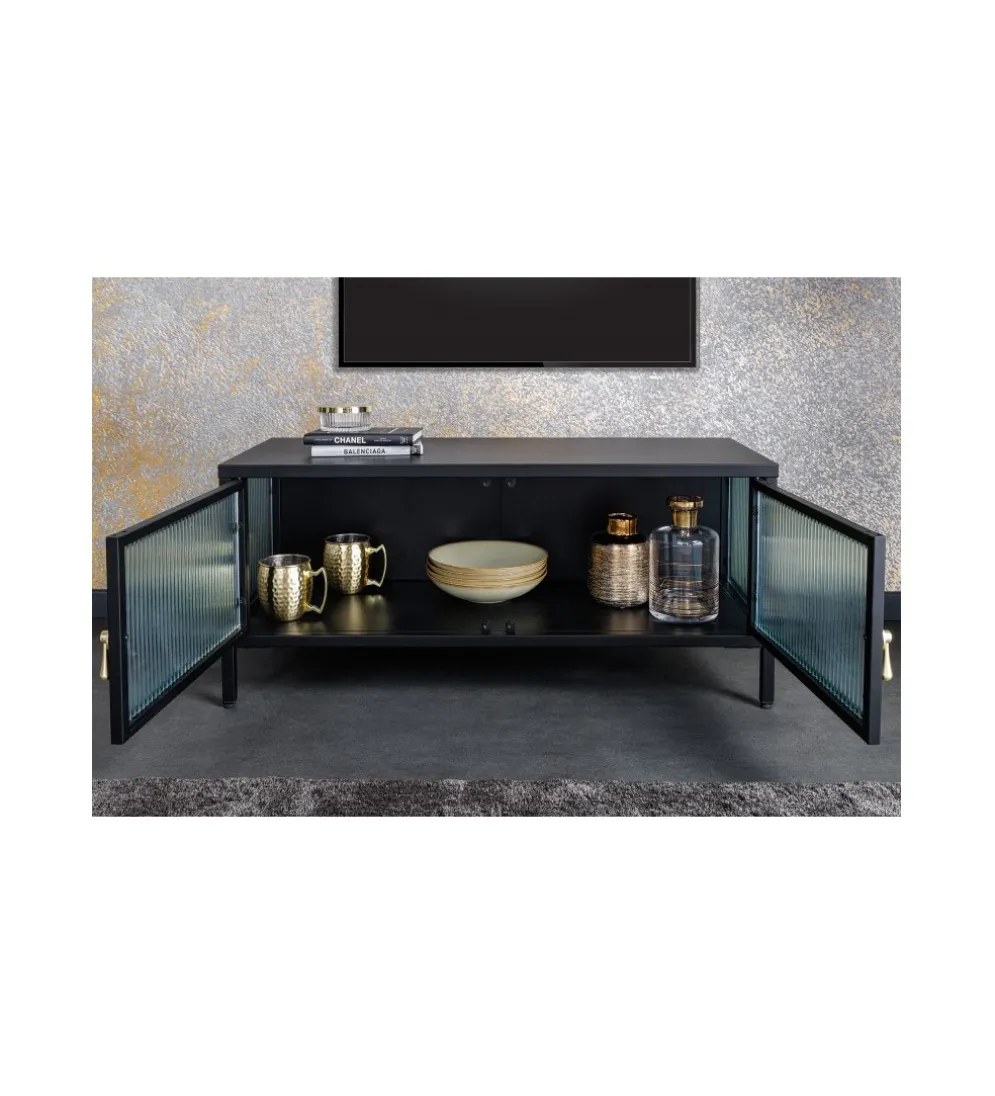 Stolik TV OLIMPIA II 90 cm czarny