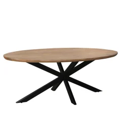 Stół owalny JESPER 210 cm drewno mango