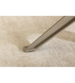 Stół owalny TRAVERTIN 220 cm ceramika w optyce trawertynu