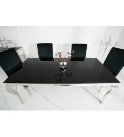 Stół OXANA Modern Barock 200 cm czarny