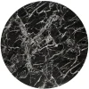 Stół RAYMOND II 100 cm w optyce czarnego marmuru