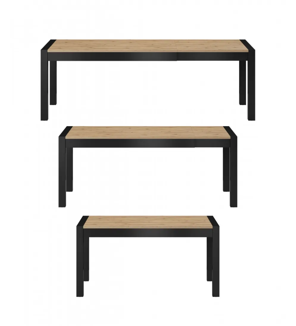 Stół Rozkładany AKTIV 160 cm - 240 cm w optyce dąb Taurus