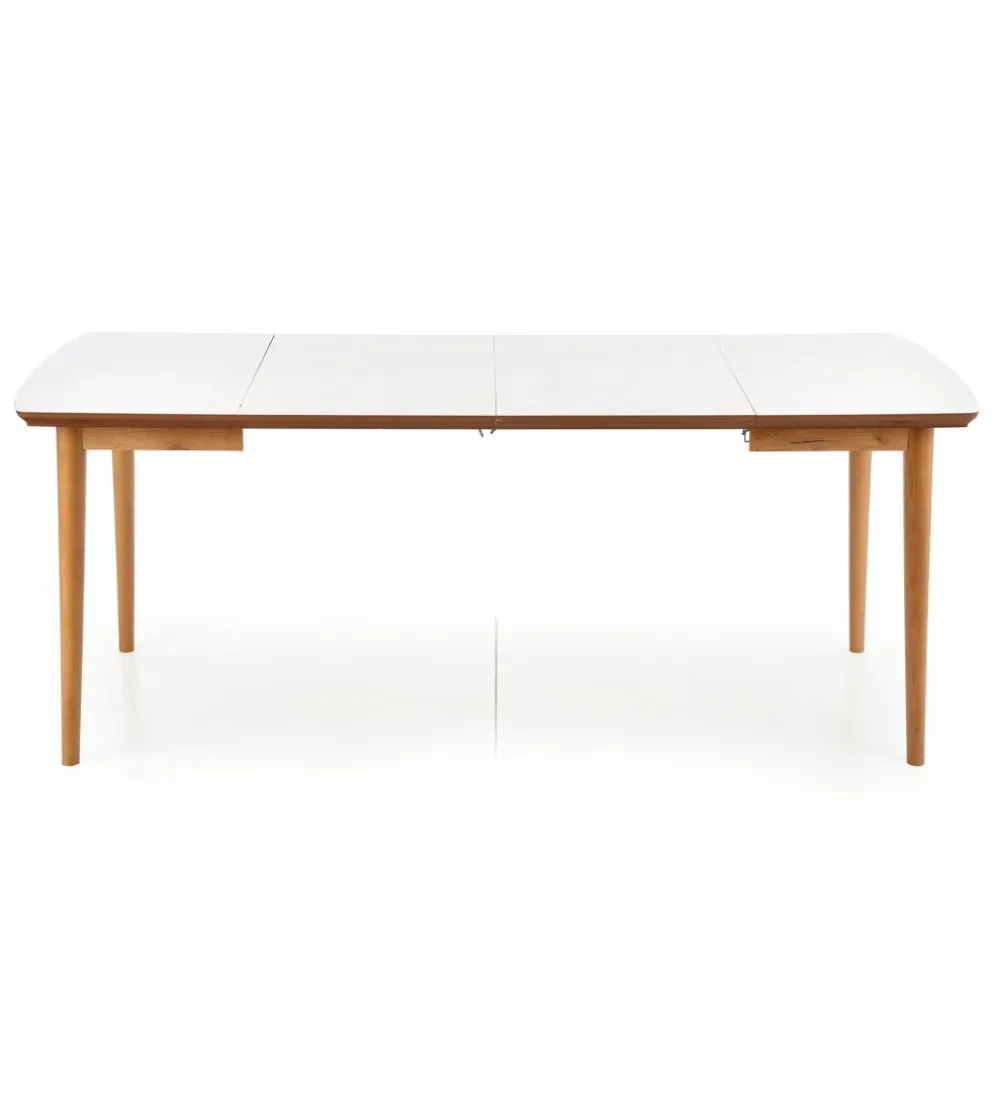 Stół rozkładany BARRET 90 cm - 190 cm biały