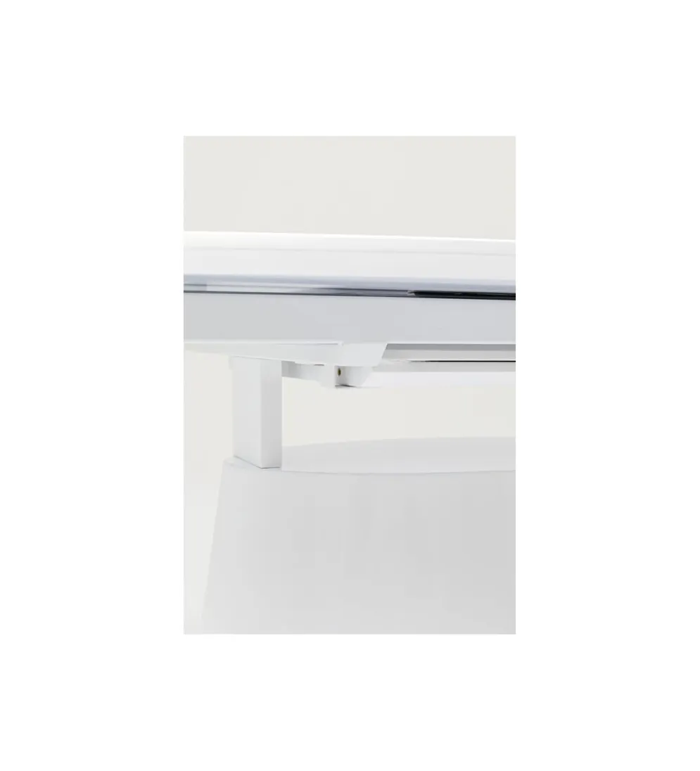 Stół rozkładany BENVENUTO 200 cm - 250 cm biały