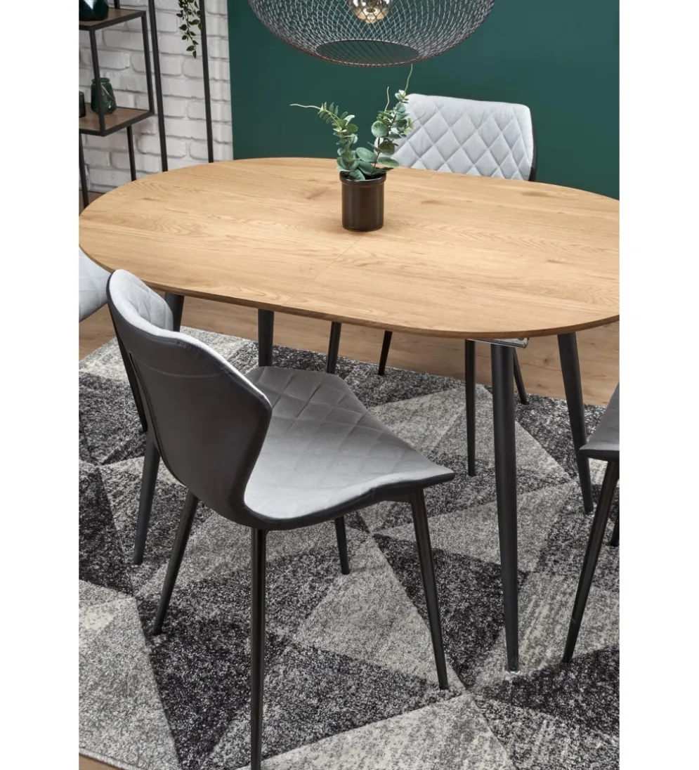Stół rozkładany COLORADO 120 cm - 160 cm w kolorze dąb złoty