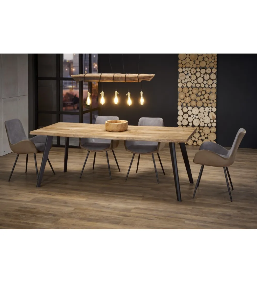 Stół rozkładany DICKSON 150 cm - 210 cm w optyce dąb naturalny