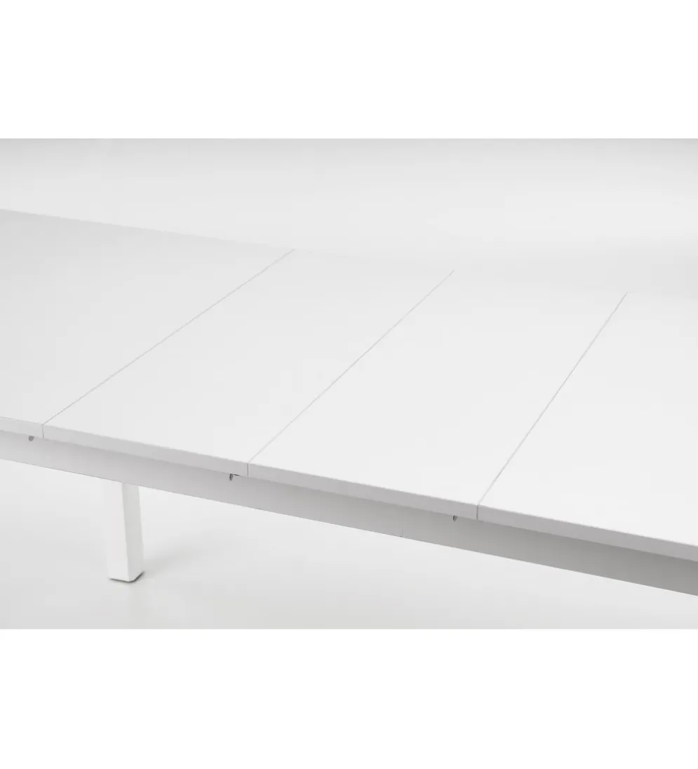 Stół rozkładany FLORIAN 160 cm - 228 cm biały
