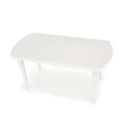 Stół rozkładany FRYDERYK 160 cm - 240 cm biały