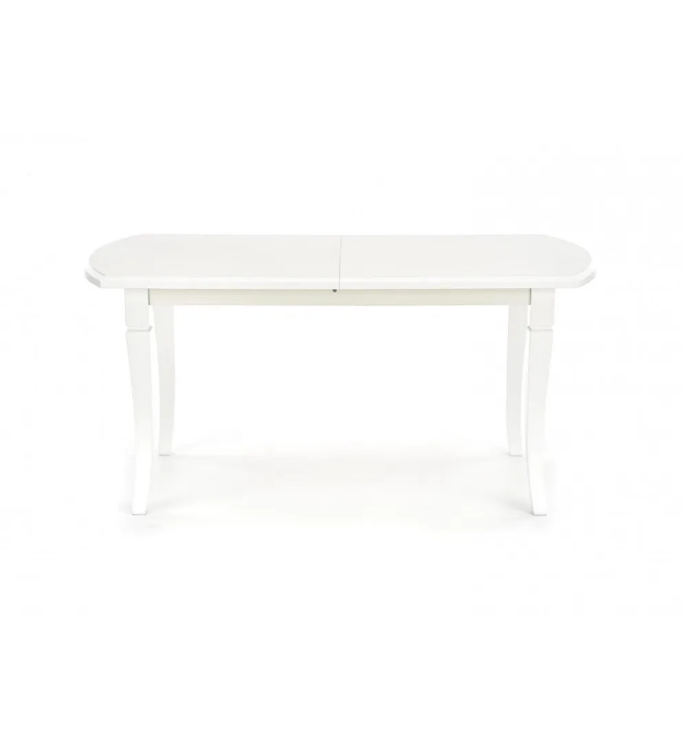 Stół rozkładany FRYDERYK 160 cm - 240 cm biały